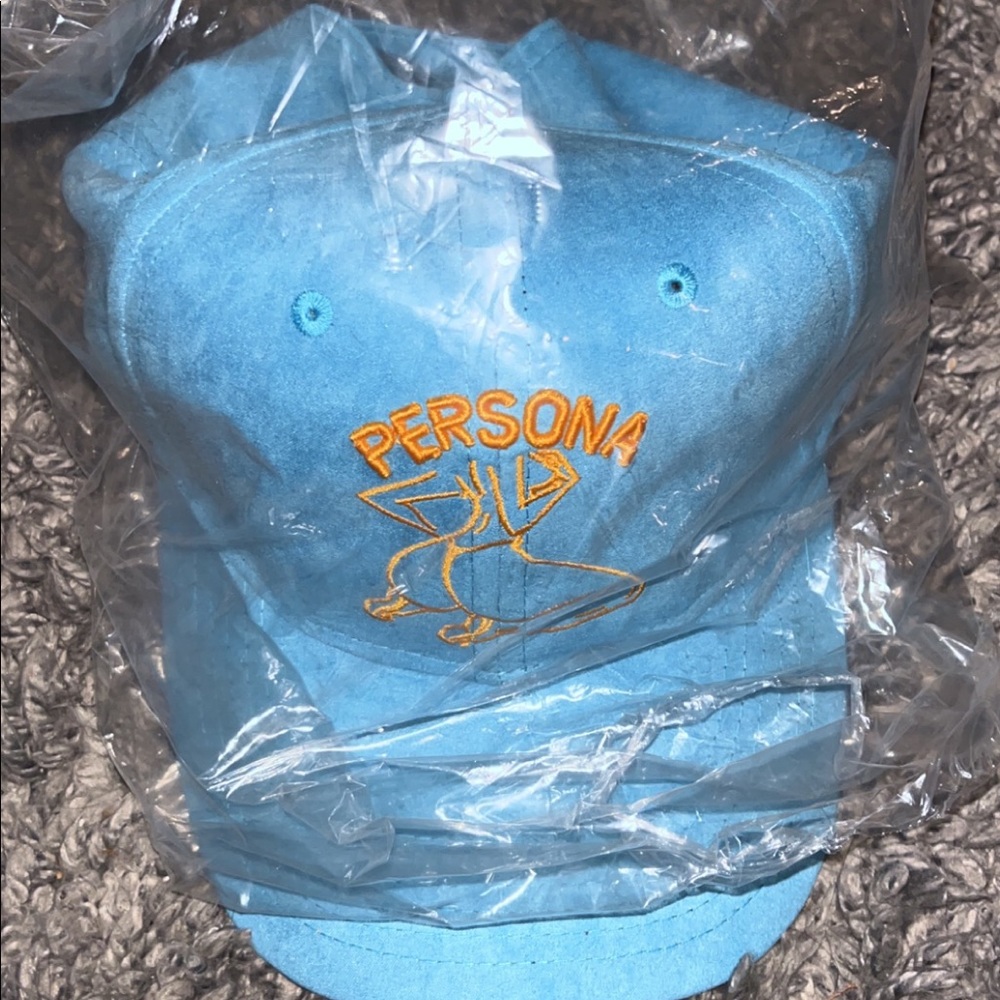 PERSONA BLUE SUEDE SNAPBACK HAT